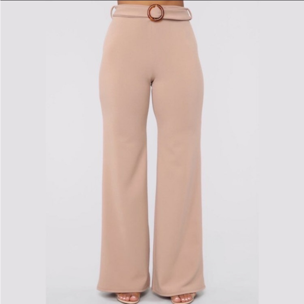 Mocha colored dress pants Size small nwot